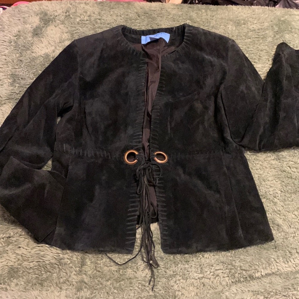 Leather jacket